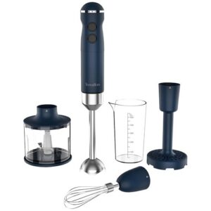 Photo de TERRAILLON MIXEUR PLONGEANT 1000W PIED INOX LAMES INOX FONCTION TURBO VITESSES VAR *