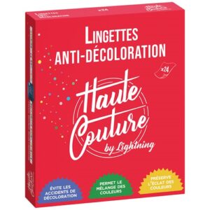Photo de HAUTE COUTURE Lingette anti-décoloration haute couture x 24
