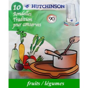 Photo de LE JOINT FRANÇAIS Rondelle caoutchouc Sachet de 10 - 65 x 95 x 3