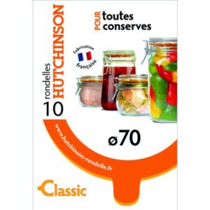 Photo de LE JOINT FRANÇAIS Sachet de 10 rondelles Universelles - Classiques - Diamètre 70 mm