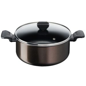 Photo de TEFAL Faitout 24 cm 4.7L + couvercle  Easy Cook & Clean