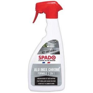 Photo de SPADO Nettoyant 2-en-1 alu inox chrome 500 ml