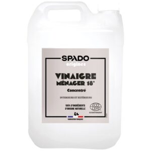 Photo de SPADO ORIGINES Vinaigre ménager concentré 18° bidon 5 L