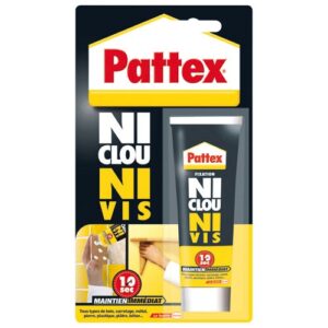 Photo de PATTEX Ni clou ni vis extra fort rapide tube 52 g