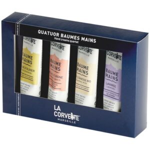 Photo de LA CORVETTE Coffret baume mains 30 ml x 4