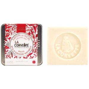 Photo de LA CORVETTE Coffret Cube Savon de Noël Épices 100 g + Boîte