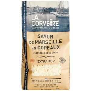 Photo de LA CORVETTE Savon de Marseille EXTRA PUR en copeaux 750 g