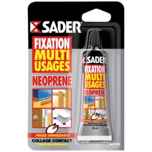 Photo de SADER Colle fixation néoprène multi-usages 55 ml