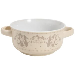 Photo de TABLE ET COOK Bol à soupe 13.5 cm Crème - Marmottes