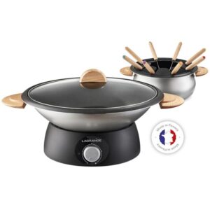 Photo de LAGRANGE Wok & Fondue 2 en 1 - 349019