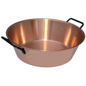 Photo de NATURE ET SAVEURS Bassine à confiture 40 cm Cuivre
