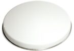 Photo de BAUMALU Cache-plaque 16 cm émail Blanc