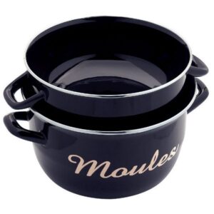 Photo de BAUMALU Marmite à moules 24 cm Noire