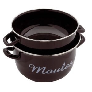 Photo de BAUMALU Marmite à moules 18 cm Noire