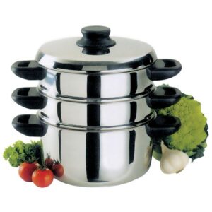Photo de BAUMALU Combiné vapeur inox 20 cm 3 corps