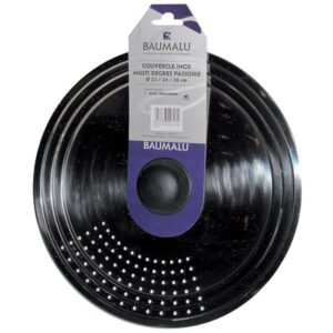 Photo de BAUMALU Couvercle passoire multi-diamètres 22/24/26 cm