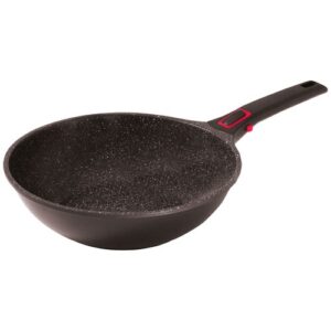 Photo de BAUMALU Poêle wok 30 cm - Granit Pro