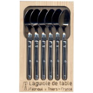 Photo de JEAN DUBOST Coffret 6 cuillères à café - Laguiole Inox