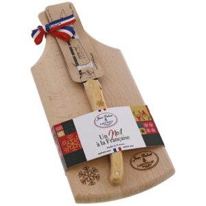 Photo de JEAN DUBOST Planche Apéritif + couteau - Un Noël à la Française