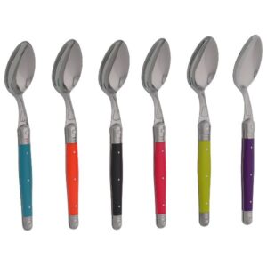 Photo de JEAN DUBOST Coffret de 6 cuillères de table - Laguiole Tonic Mix