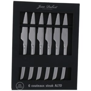 Photo de JEAN DUBOST Coffret 6 couteaux à steak - Alto