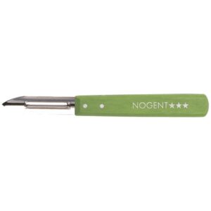 Photo de NOGENT Éplucheur 2 tranchants Vert Olive - Classic Bois