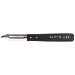 Photo de NOGENT Éplucheur 2 tranchants Noir Jais - Classic Bois