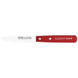 Photo de NOGENT Couteau Office 9 cm Rouge Cerise - Classic Bois
