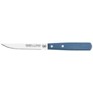 Photo de NOGENT Couteau à steak 11 cm Bleu Paon - Classic Bois