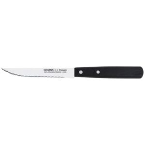 Photo de NOGENT Couteau à steak 11 cm Noir Jais - Classic Bois