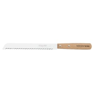 Photo de NOGENT Couteau à pain 19 cm - Hêtre