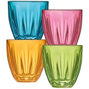 Photo de LA ROCHERE Coffret 4 gobelets bas 25 cl - Lily Summertime