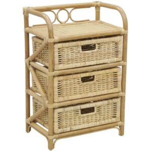 Photo de AUBRY GASPARD Commode 3 tiroirs Miel
