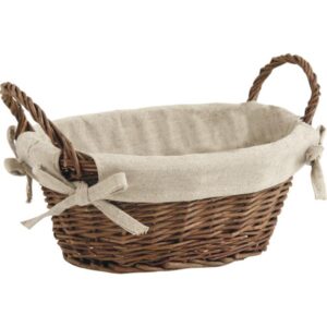 Photo de AUBRY GASPARD Corbeille osier brut db jute l25