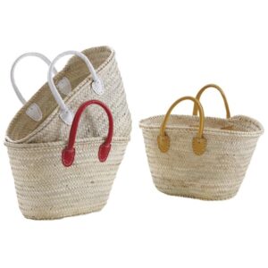 Photo de AUBRY GASPARD Couffin palmier l45 poig cuir coloris ass