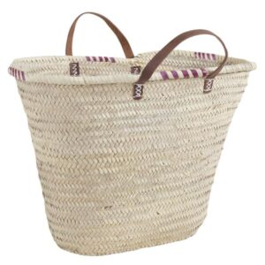 Photo de AUBRY GASPARD Couffin palmier l65 naturel poig cuir