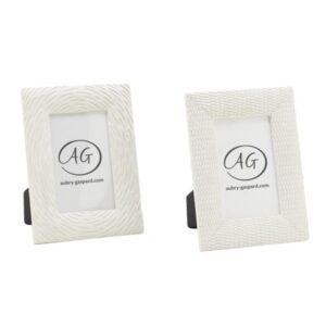 Photo de AUBRY GASPARD Cadre résine h20 cm Blanc