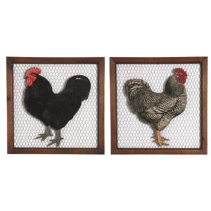 Photo de AUBRY GASPARD Cadre grill et bois poule Motifs assortis