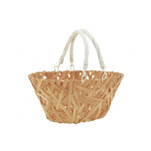 Photo de AUBRY GASPARD Panier ovale en bois naturel l32