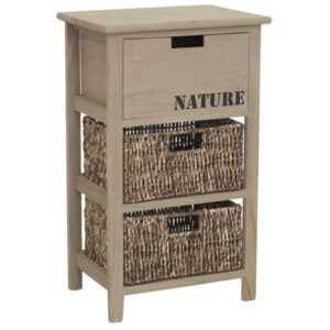 Photo de AUBRY GASPARD Commode 3 tir bois et maïs Nature