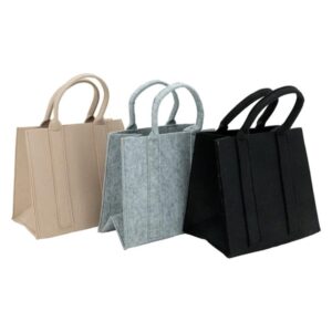 Photo de AUBRY GASPARD Sac en feutrine - trois coloris assortis