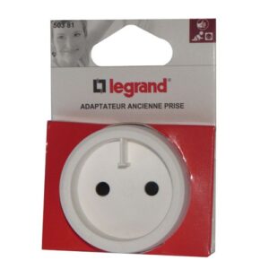 Photo de LEGRAND Adaptateur ancienne prise 4.8mm à 4mm s/c