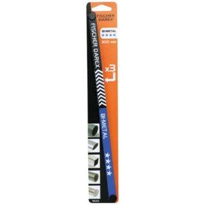 Photo de FISCHER DAREX Lame scie métaux x3 bi métal blister