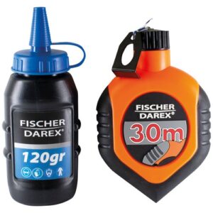 Photo de FISCHER DAREX Cordeau à tracer 30m poudre bleue 120 grammes