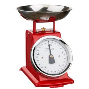 Photo de OGOLIVING Balance de cuisine mécanique Rouge - 7915011