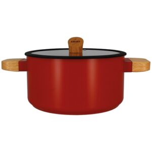 Photo de OGOLIVING Faitout 24 cm Paprika - Ector