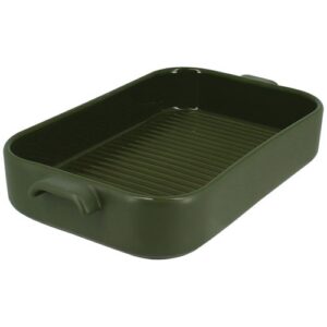 Photo de MENASTYL Plat à four grille rectangulaire 26.5 x 15 cm Vert - Octave