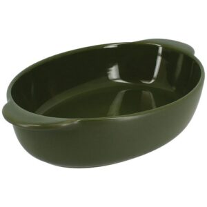 Photo de MENASTYL Plat à four ovale 27 x 16.5 cm Vert - Octave