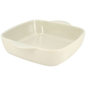 Photo de MENASTYL Plat à four carré 24 cm Beige - Octave