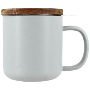 Photo de OGOLIVING Tisanière 30 cl Gris Perle - Juliet